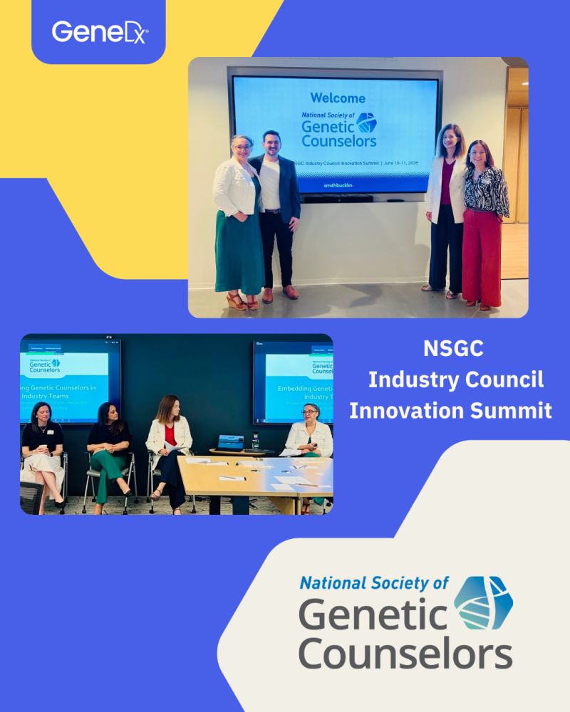 GeneDx at the NSGC Industry Council Innovation Summit